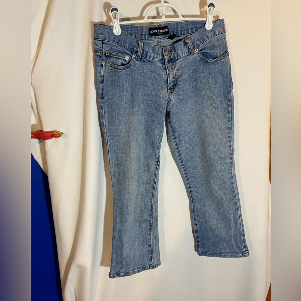 Vintage 90’s Express Capris, size 5/6